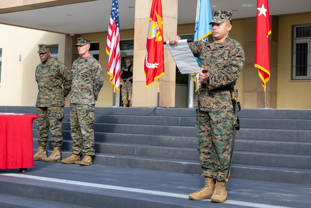 U.S. AFRICOM Celebrates the 249th Marine Corps Birthday