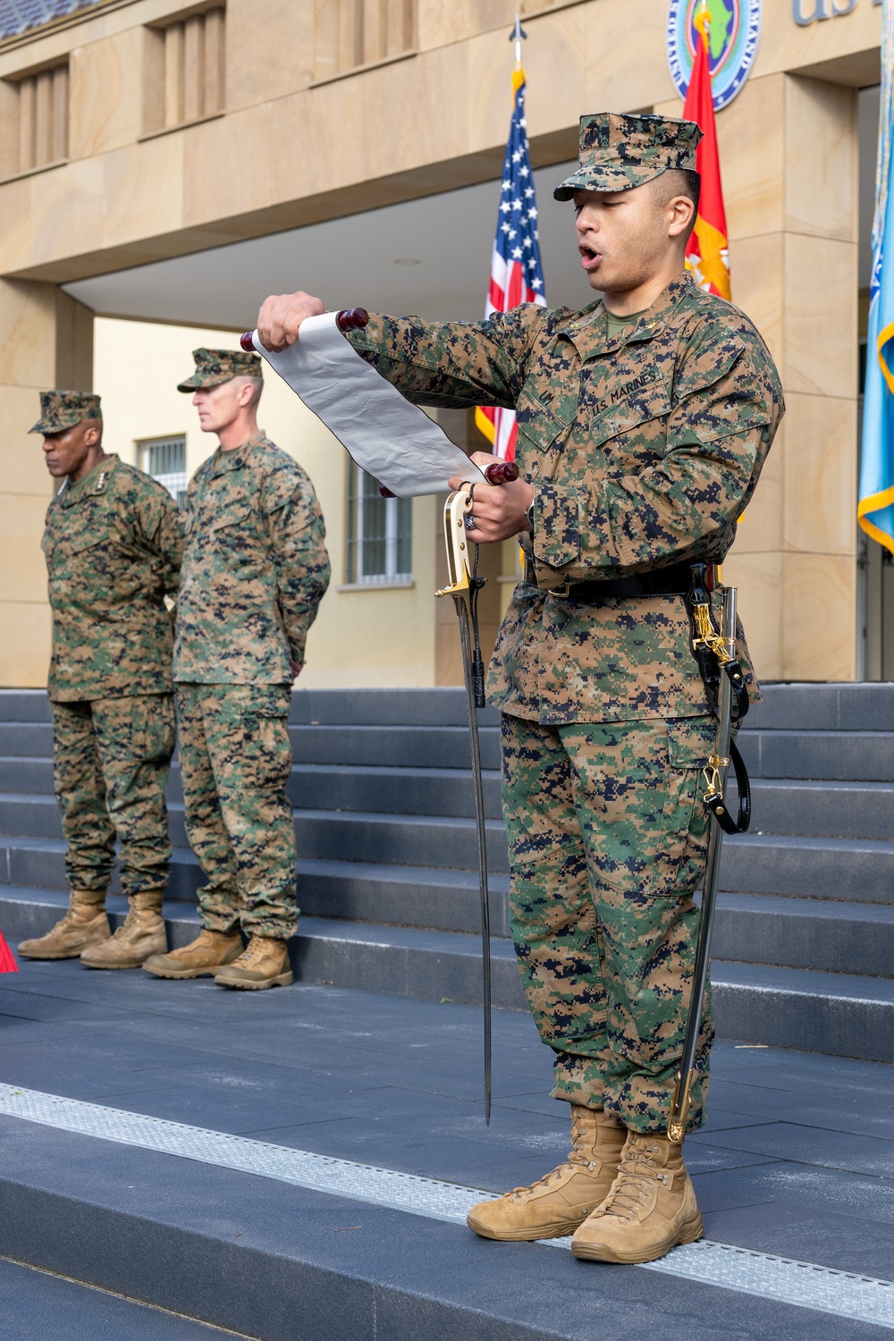 U.S. AFRICOM Celebrates the 249th Marine Corps Birthday