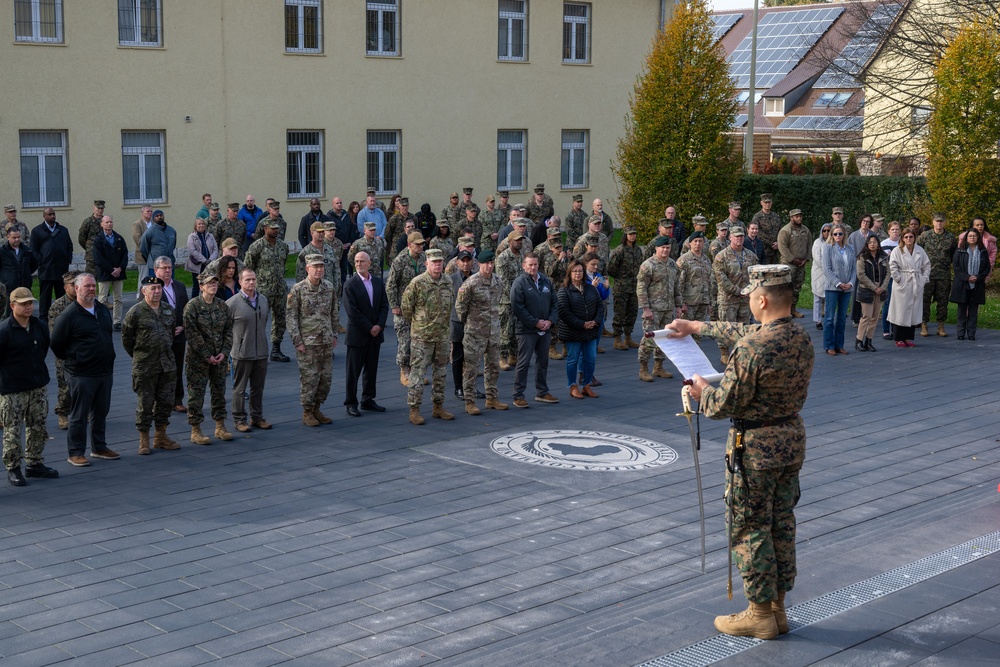 U.S. AFRICOM Celebrates the 249th Marine Corps Birthday