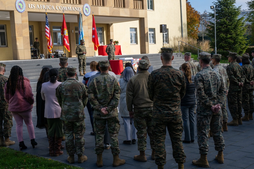 U.S. AFRICOM Celebrates the 249th Marine Corps Birthday