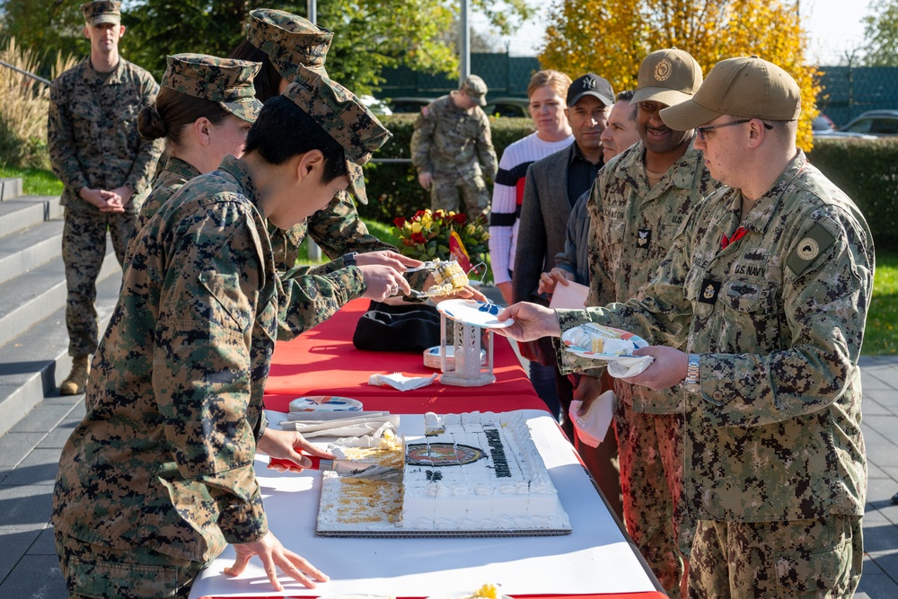 U.S. AFRICOM Celebrates the 249th Marine Corps Birthday