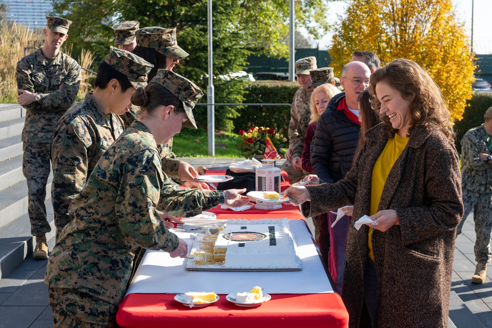 U.S. AFRICOM Celebrates the 249th Marine Corps Birthday