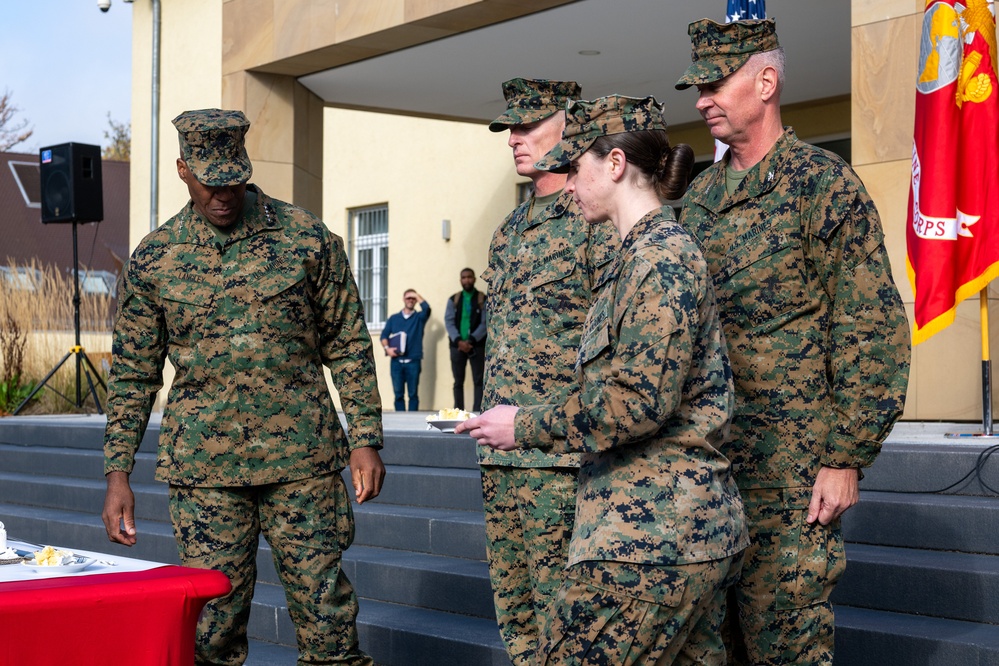 U.S. AFRICOM Celebrates the 249th Marine Corps Birthday