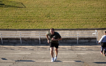 Wounded Warrior Regiment and the FBI National Academy conduct joint physical training event