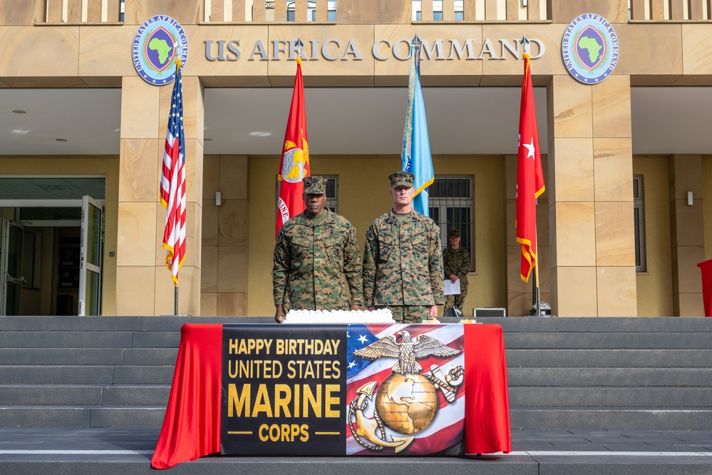 U.S. AFRICOM Celebrates the 249th Marine Corps Birthday