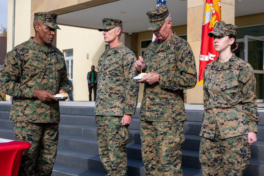 U.S. AFRICOM Celebrates the 249th Marine Corps Birthday