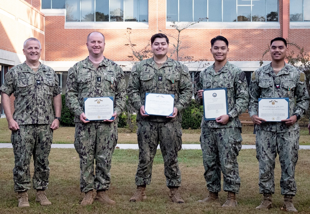 Naval Health Clinic Cherry Point Honors Service, Accomplishment at October Awards Ceremony