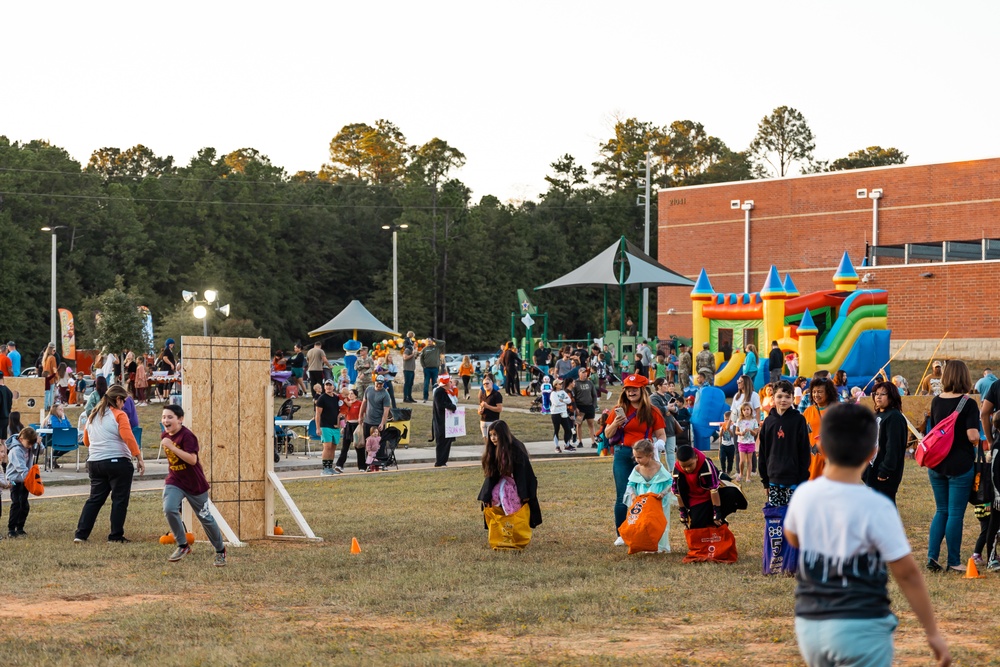 Ellis D. Parker Elementary School hosts its first Fall Festival