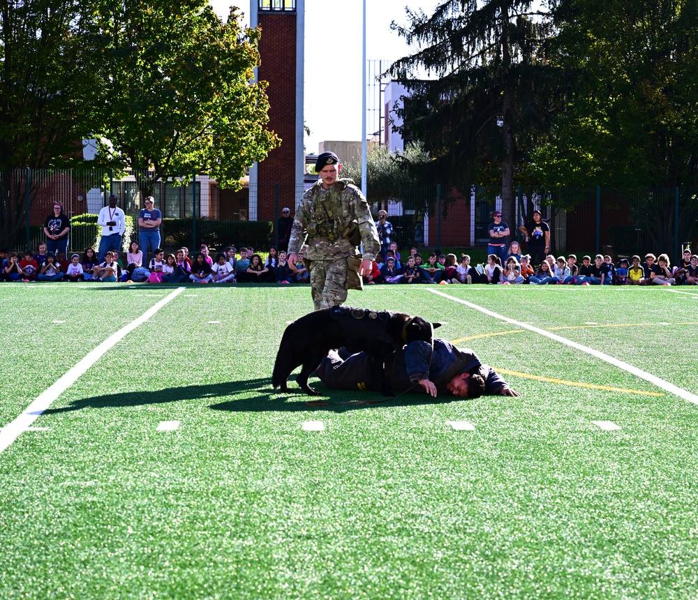 Military Working Dogs Attack Red Ribbon Week