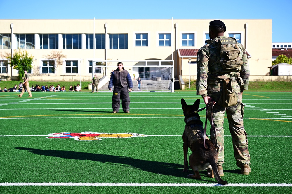 Military Working Dogs Attack Red Ribbon Week