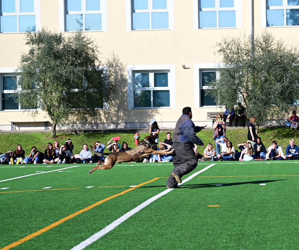 Military Working Dogs Attack Red Ribbon Week