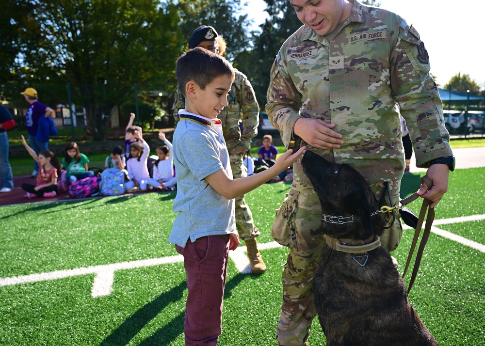 Military Working Dogs Attack Red Ribbon Week