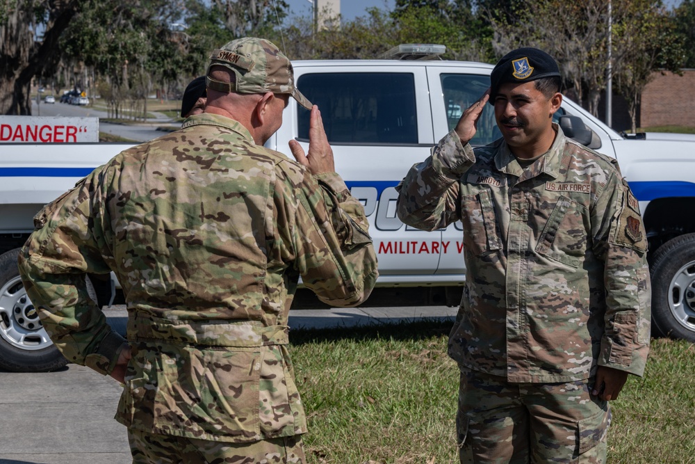 23 WG leadership conducts BFC with 23 SFS