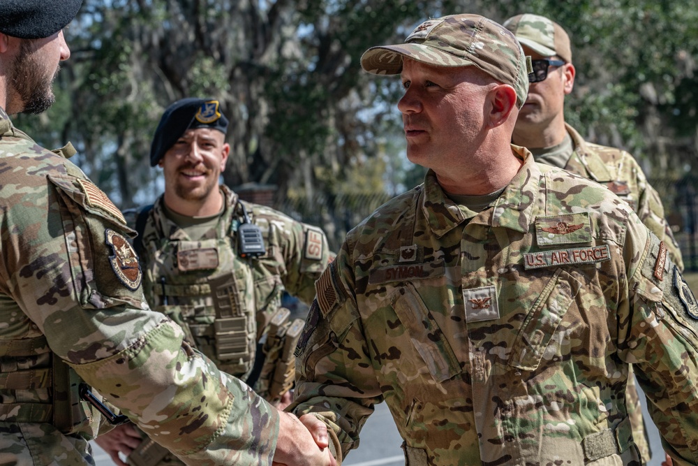 23 WG leadership conducts BFC with 23 SFS