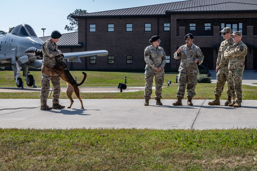 23 WG leadership conducts BFC with 23 SFS