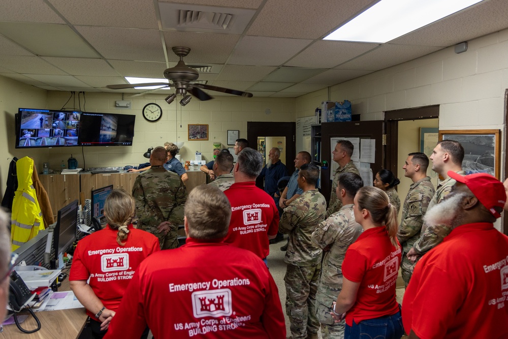 USACE Commanding General Visits Asheville’s North Fork Water Treatment Facility for Hurricane Helene Recovery Efforts