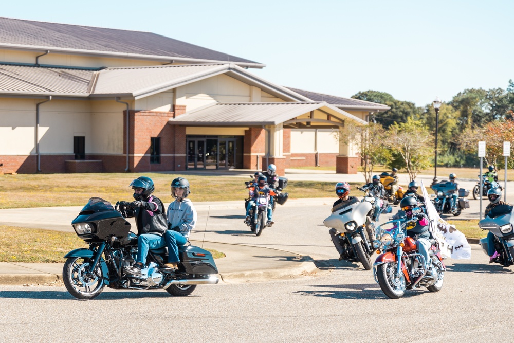 Motorcycle ride for cancer honors Fort Novosel survivors