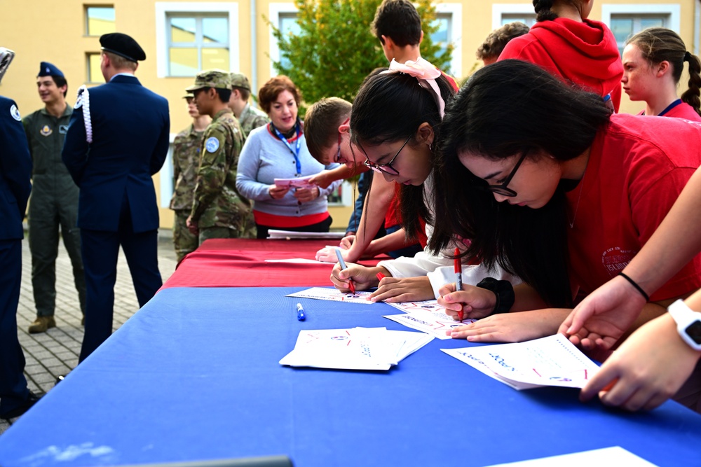 Aviano AB Celebrates Red Ribbon Week