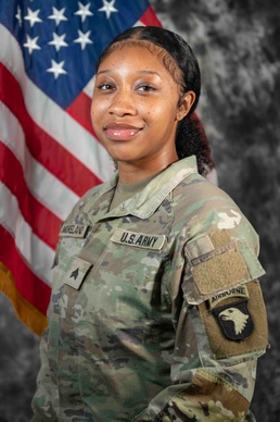 Army Sergeant Shaliyah Moreland