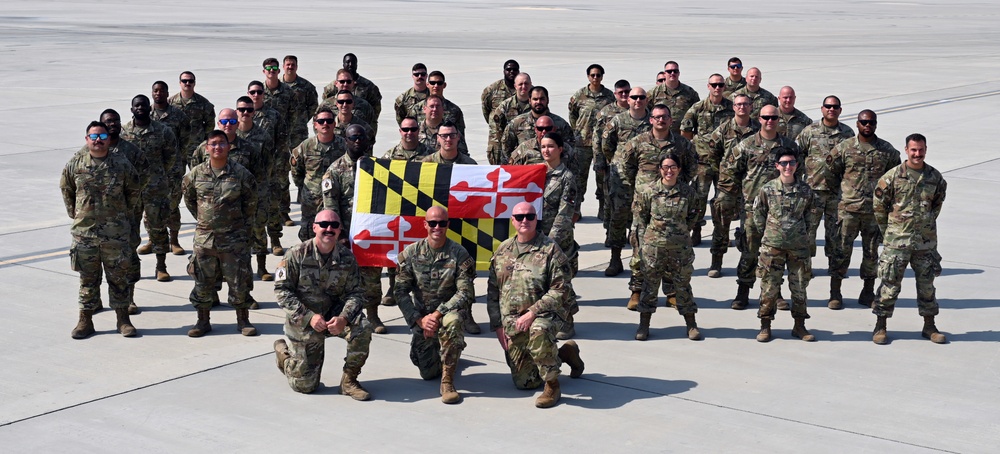 Maryland Air National Guard returns home after supporting multiple operations during Middle Eastern deployment