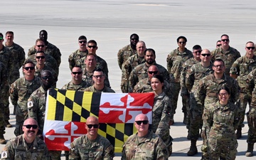 Maryland Air National Guard returns home after supporting multiple operations during Middle Eastern deployment