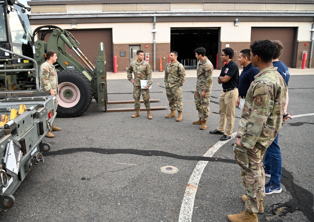 AF ROTC cadets visit 621st CRW