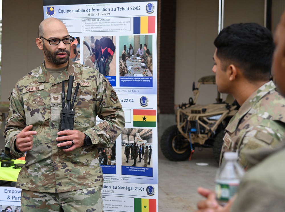 AF ROTC cadets visit 621st CRW