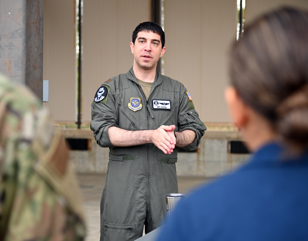 AF ROTC cadets visit 621st CRW