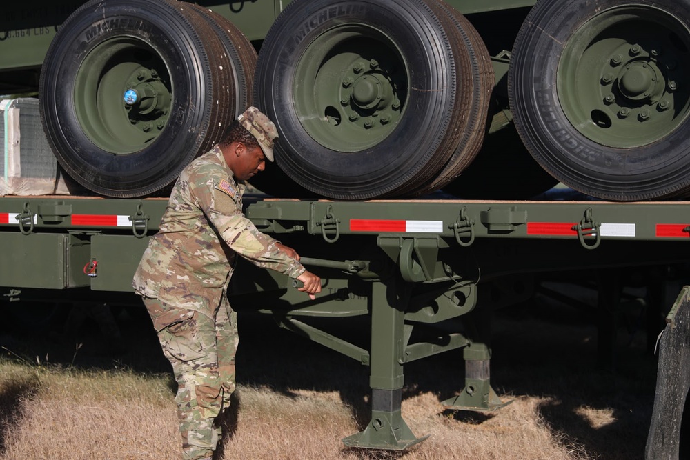 La. Guard’s 1084th Transportation Company strengthens readiness with new M872A4 trailers