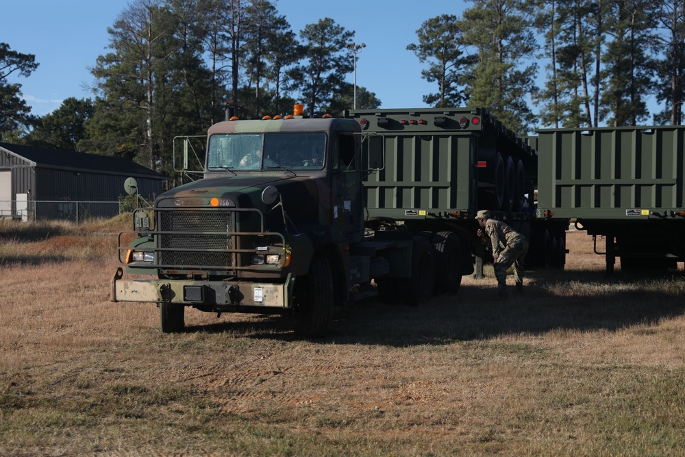 La. Guard’s 1084th Transportation Company strengthens readiness with new M872A4 trailers