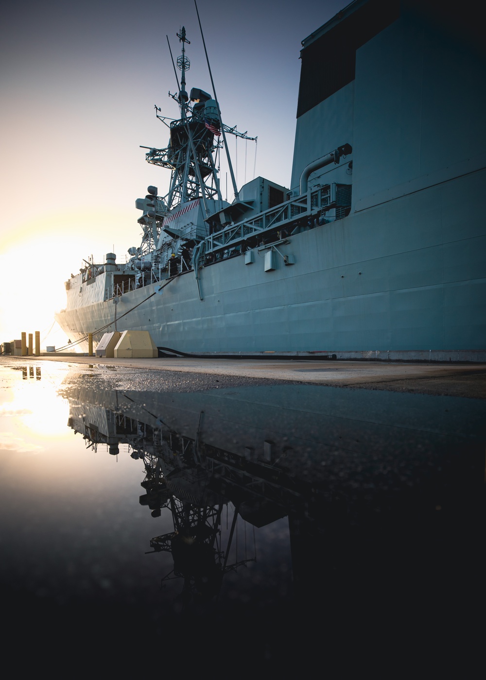 HMCS Ville De Quebec Visits Naval Station Mayport