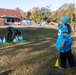 Headquarters and Service Battalion Volunteers at Parkwood Elementary School