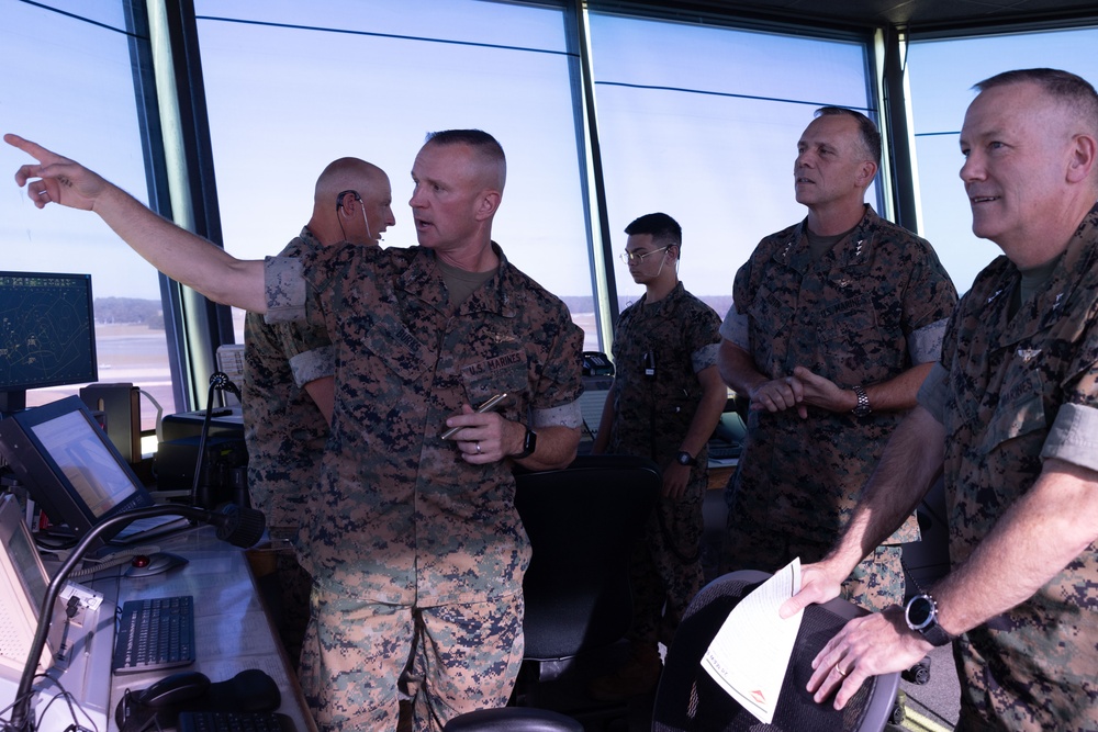 MCCDC CG, CD&amp;I DC Tours MCAS Cherry Point