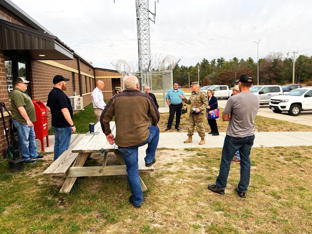 Fort McCoy’s senior commander visits garrison personnel, areas on post