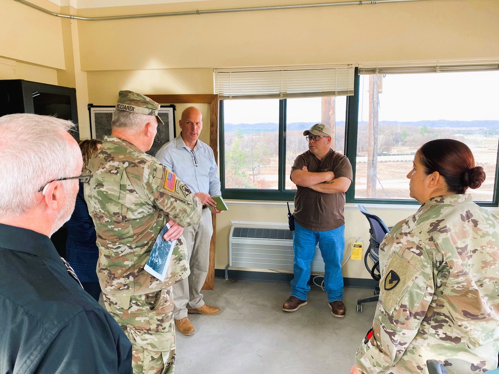 Fort McCoy’s senior commander visits garrison personnel, areas on post