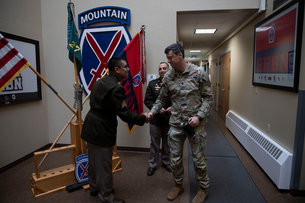 SGT Castro Promotion Ceremony