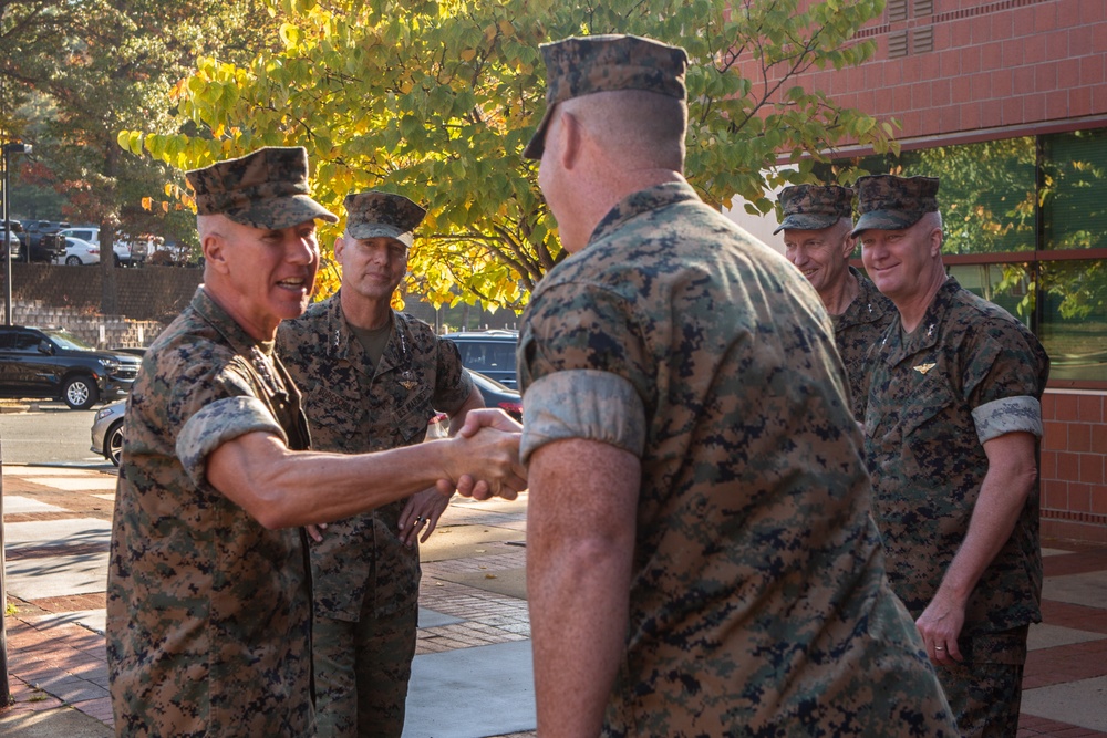 Commandant of the Marine Corps recognizes contributions to achieving recruitment, retention success