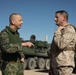 Dutch Marine Commandant Ivo Moerman visits Range 220 at the Combat Center