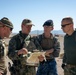 Dutch Marine Commandant Ivo Moerman visits Range 220 at the Combat Center