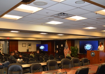 Army Veteran Shares Personal Anecdotes of Resilience during Strategic Systems Programs National Disability Employment Awareness Month Observance