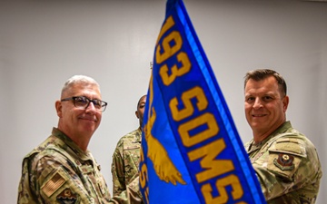 Lt. Col. Joseph Nicholls assumes command of 193rd Special Operations Force Support Squadron