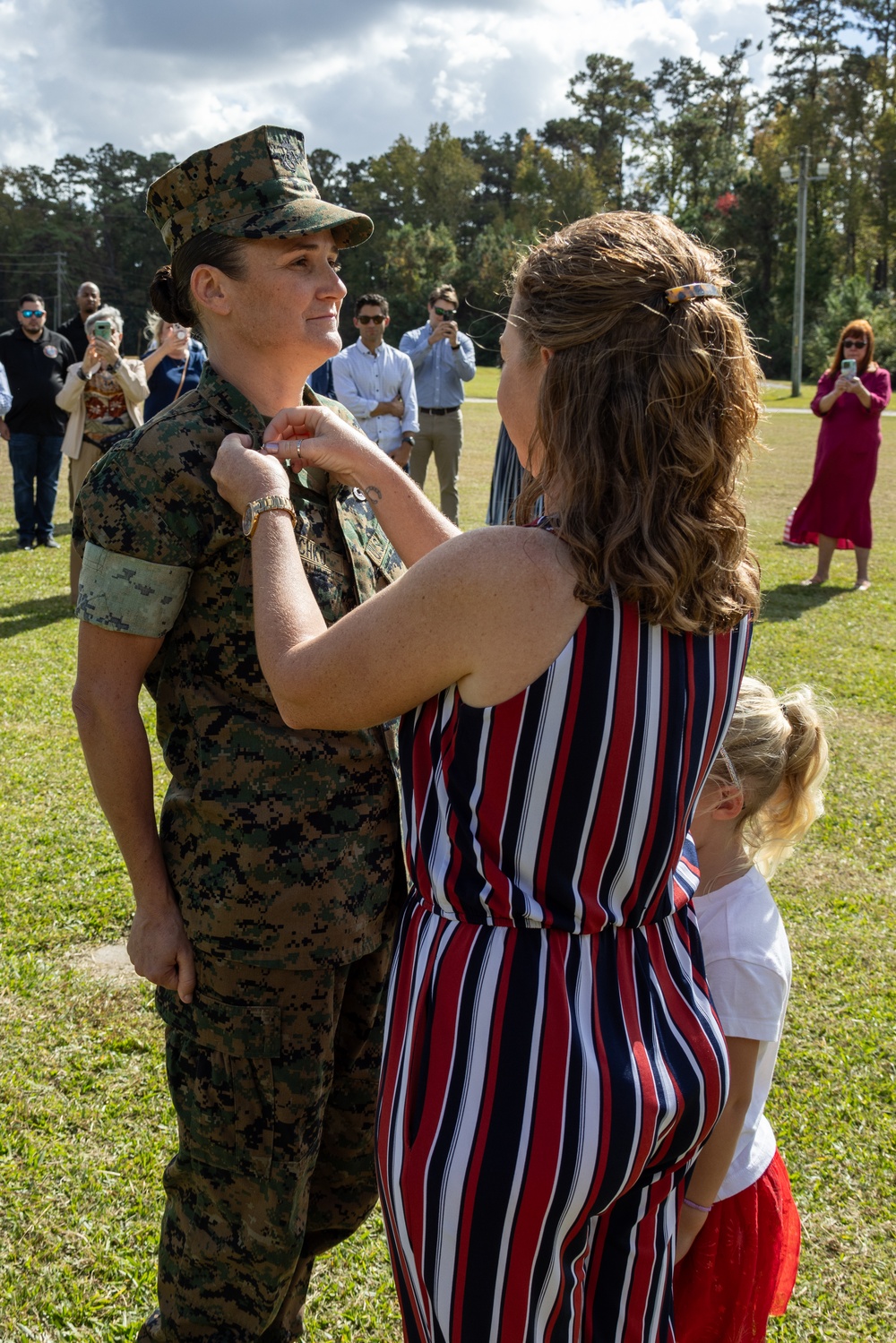 Lt. Col. Demchko Promotion