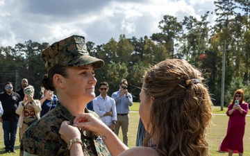 Marine from New York promoted to lieutenant colonel