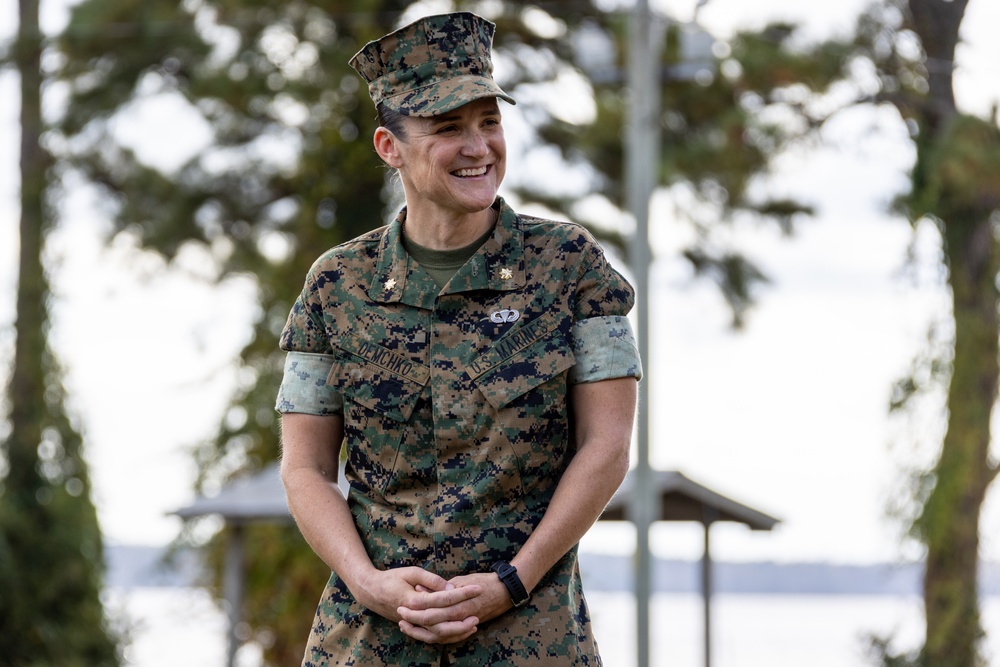 Marine from New York promoted to lieutenant colonel