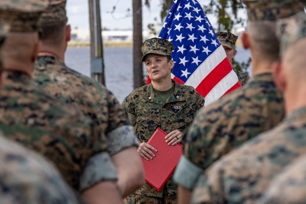 Marine from New York promoted to lieutenant colonel