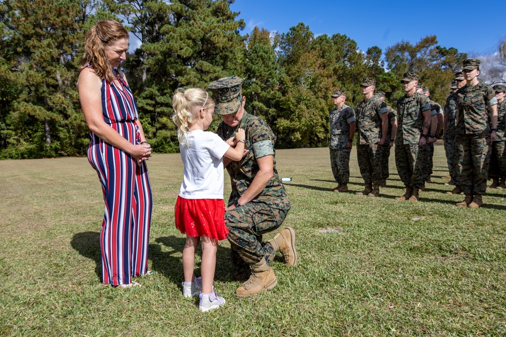 Marine from New York promoted to lieutenant colonel