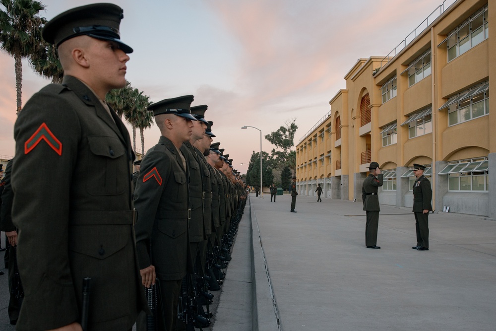 India Company Battalion Commander Inspection