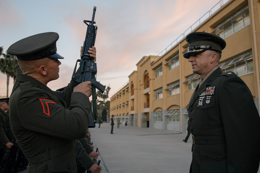 India Company Battalion Commander Inspection