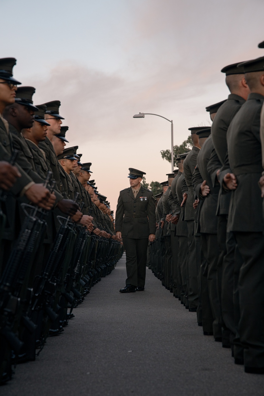 India Company Battalion Commander Inspection