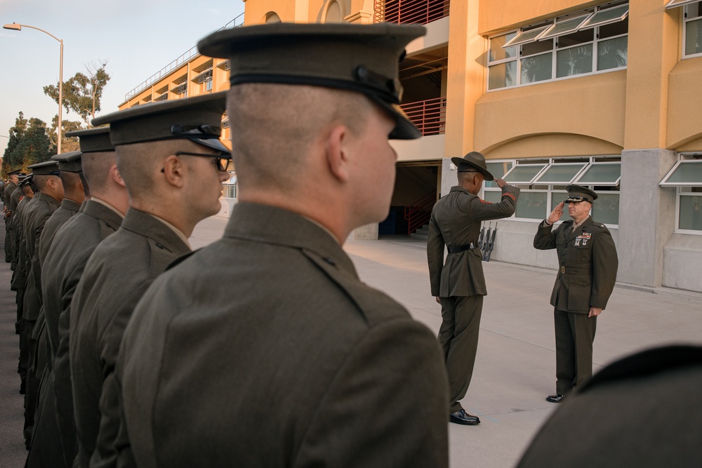 India Company Battalion Commander Inspection